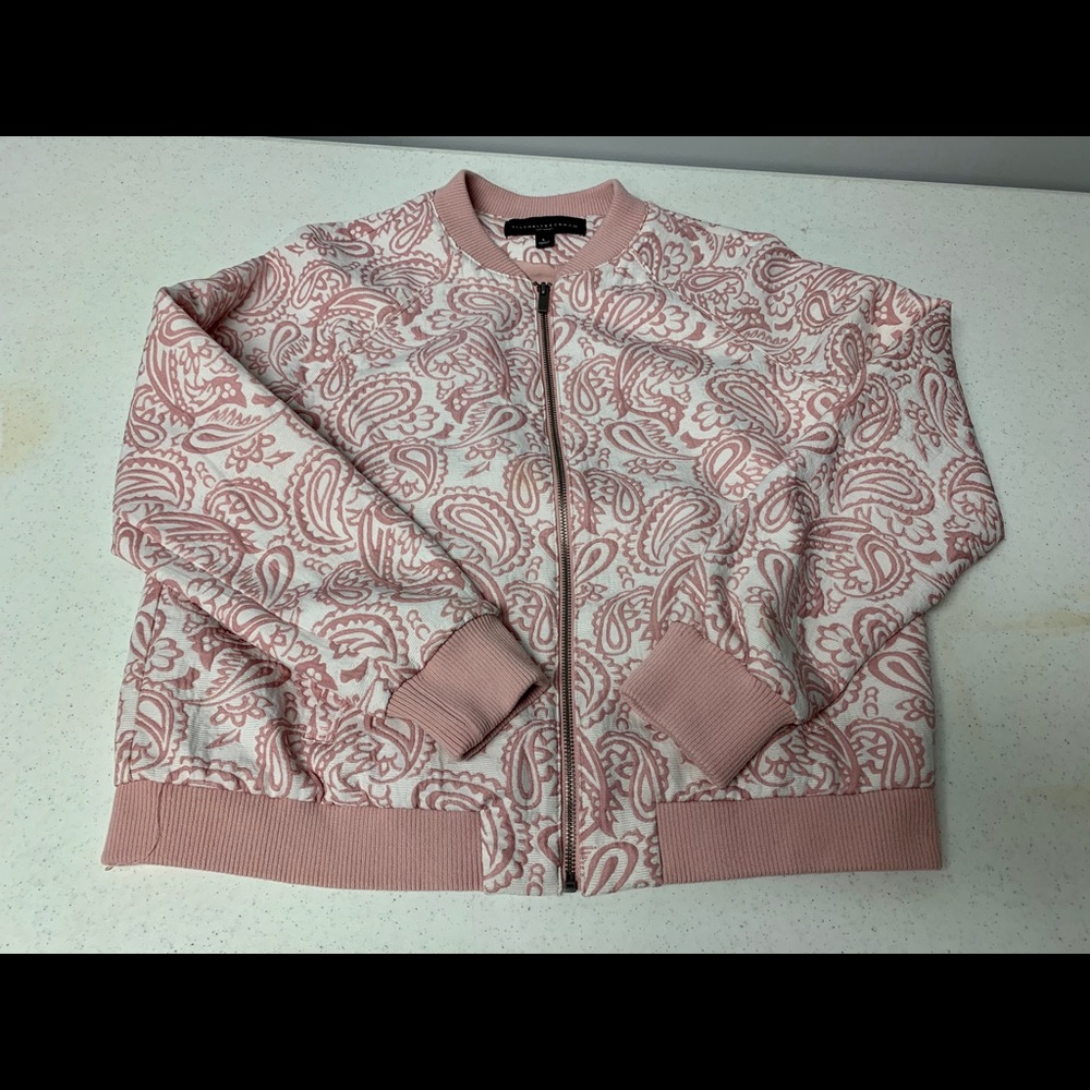 Victoria Beckham for Target Pink Paisley Bomber Jacket and Shorts Set - Picture 3 of 8